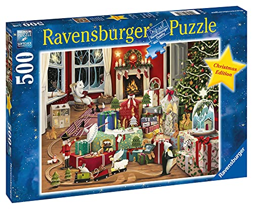 Ravensburger Puzzle 16862 - Weihnachtszeit - 500 Teile Puzzle für Erwachsene und Kinder ab 10 Jahren, Weihnachtspuzzle – Bild 4
