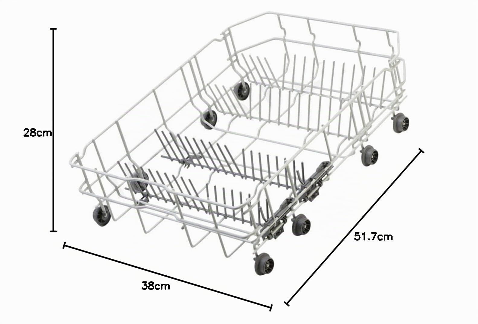 Cesta inferior original Lavavajillas 00773588, 00217413 BOSCH