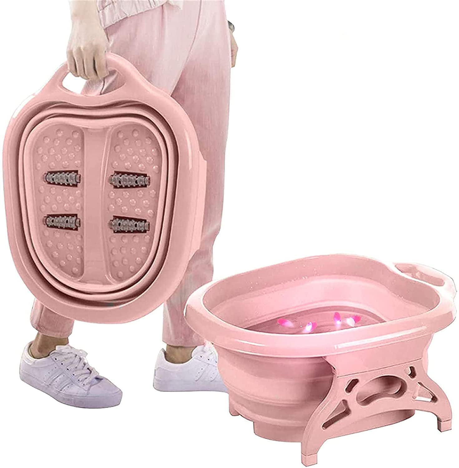 See full amazon price history chart for Juflix Foot Tub Massage Roller - Portable Foot Massager Foot Soaking Tub, bucket for feet, foot bath, foot tub,Home Spa Pedicures For Soaking Feet Apply Callus Remover Folding Foot tub Juflix Foot Tub Massage Roller - Portable Foot Massager Foot Soaking Tub, bucket for feet, foot bath, foot tub,Home Spa Pedicures For Soaking Feet Apply Callus Remover Folding Foot tub (B0B97VCFCV) Amazon Price History, Amazon Price Tracker