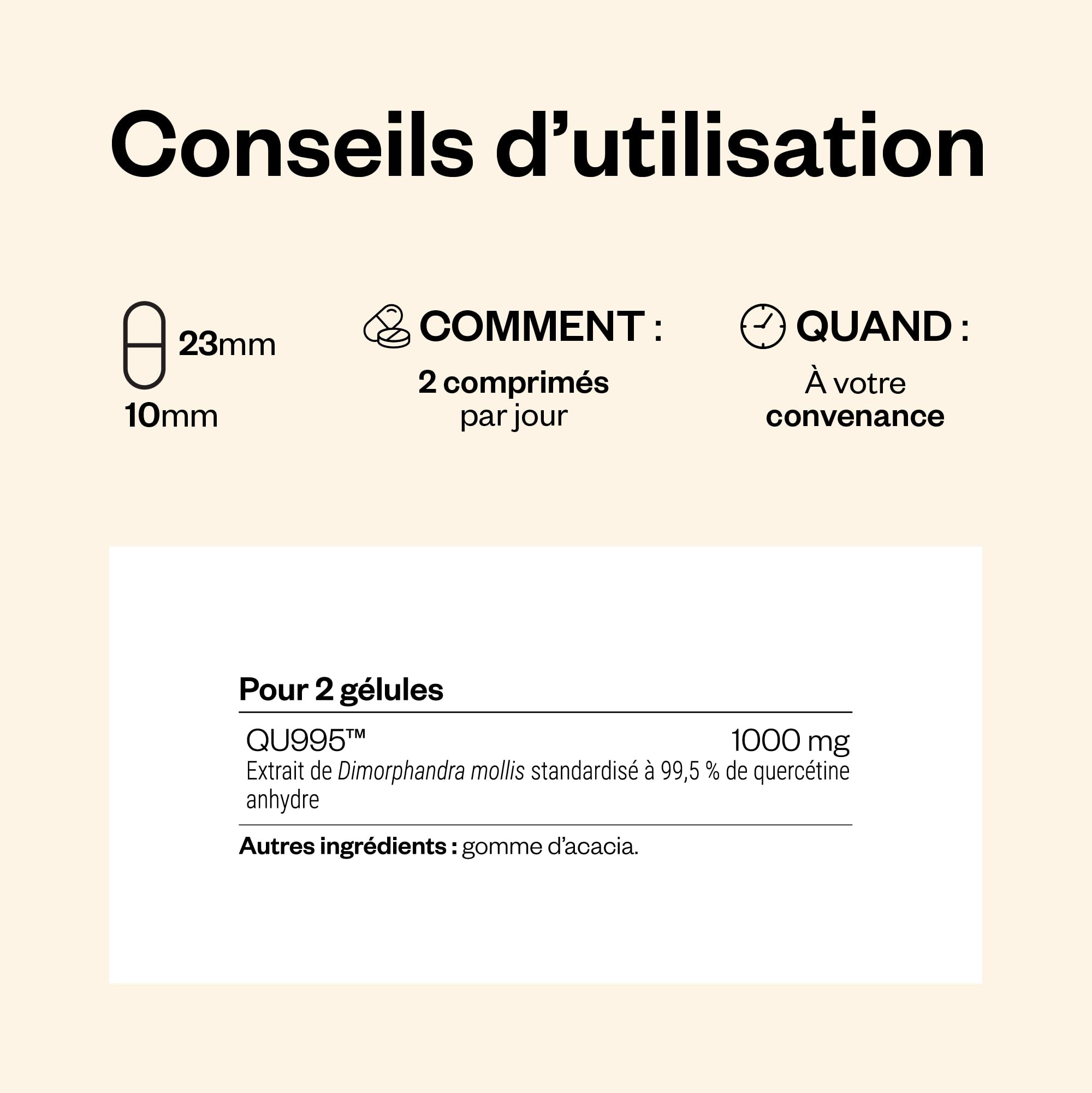 Super Quercétine - Diminue les Allergies - Renforce l'Immunité - 70% Mieux Absorbé que la Quercétine Classique - 60 gélules vegan - Supersmart
