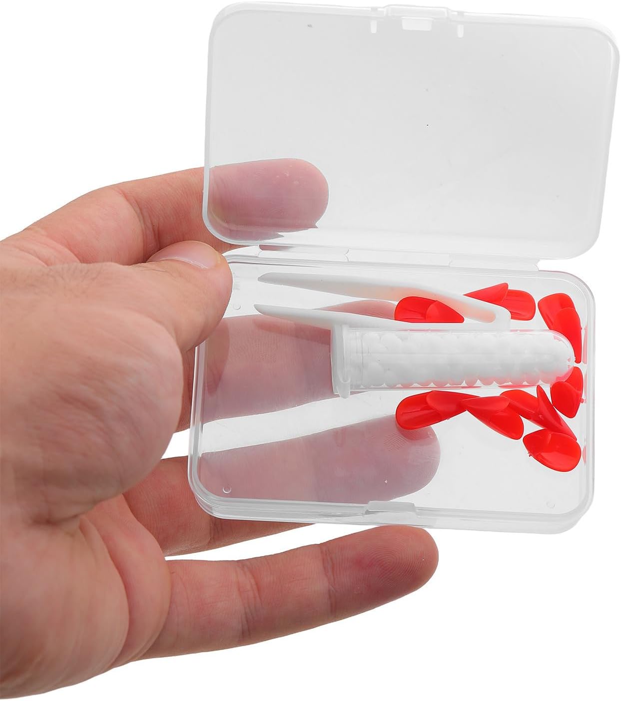 Novelty Costume Teeth Red Vampire Dentures for Halloween Season image 4