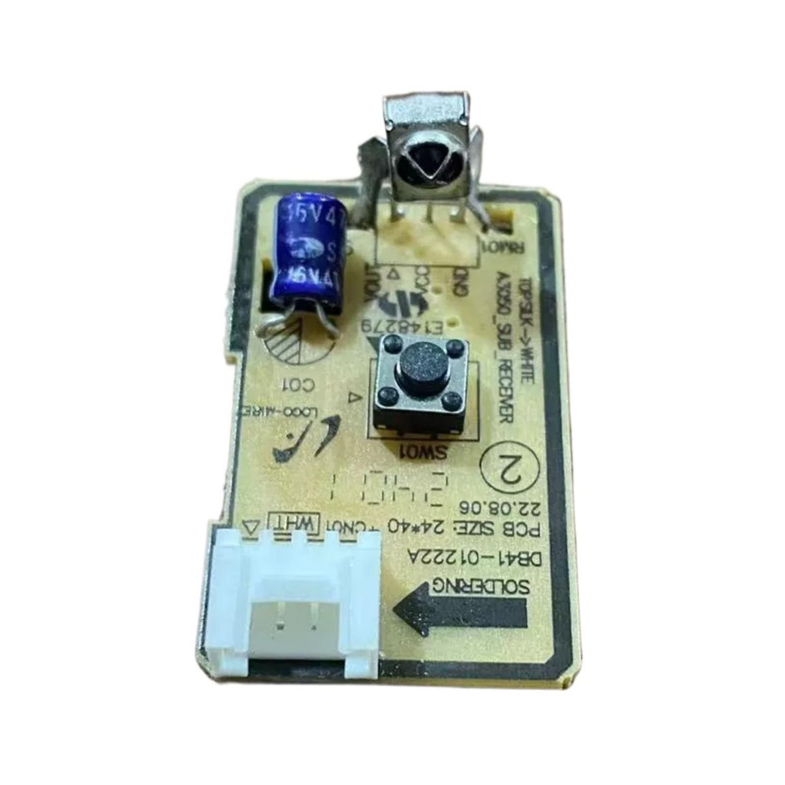 Air Conditioner Display PCB Conditioning Part，Compatible For Samsung，Indoor Unit Signal Receiving Control Board DB41-01222A
