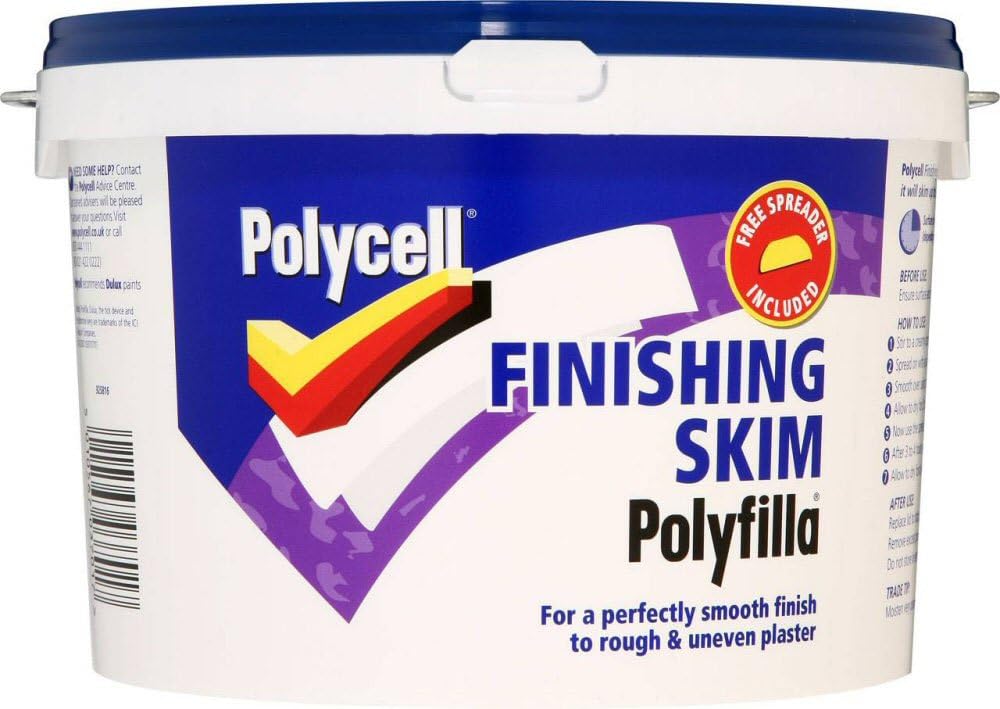 Polycell Finishing Skim Polyfilla 2.5 Ltr Amazon.co.uk DIY & Tools