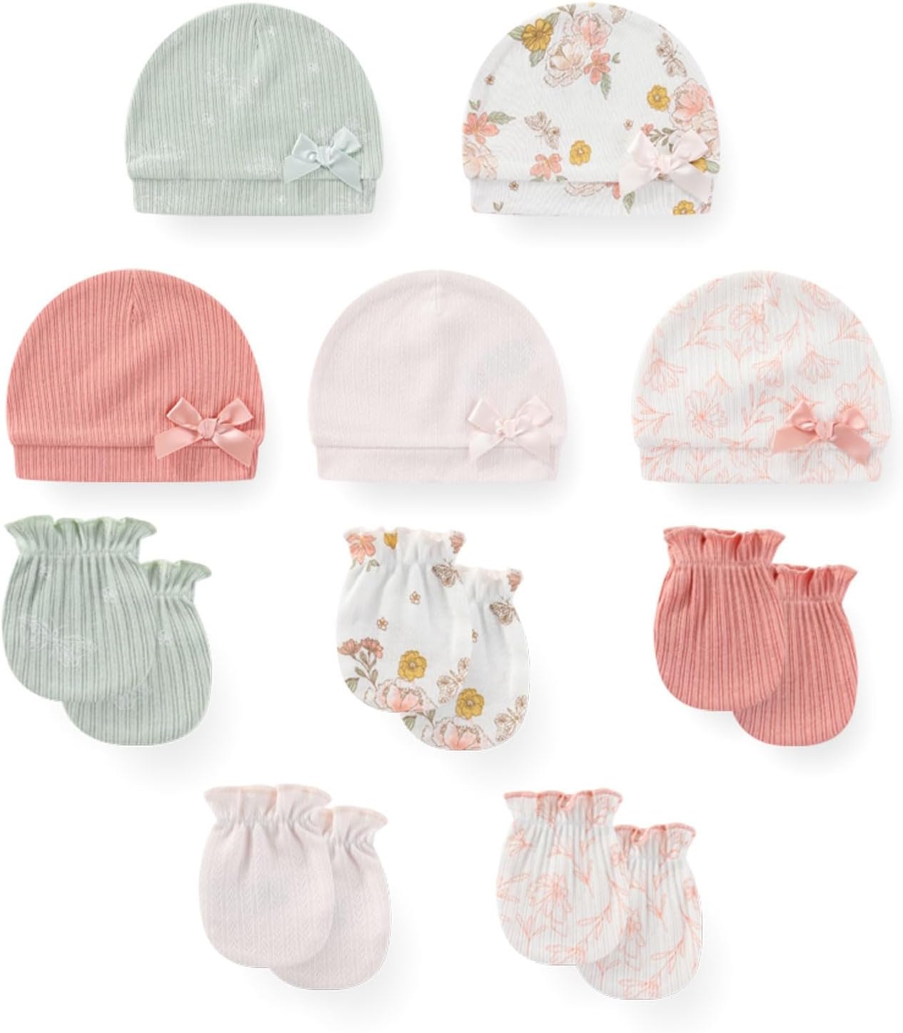 Unisex Baby Boy Girl Bodysuits Sets 20 Pack Cotton Casual New Born Clothes Comfort Infant Outfit Essentials - Image 4