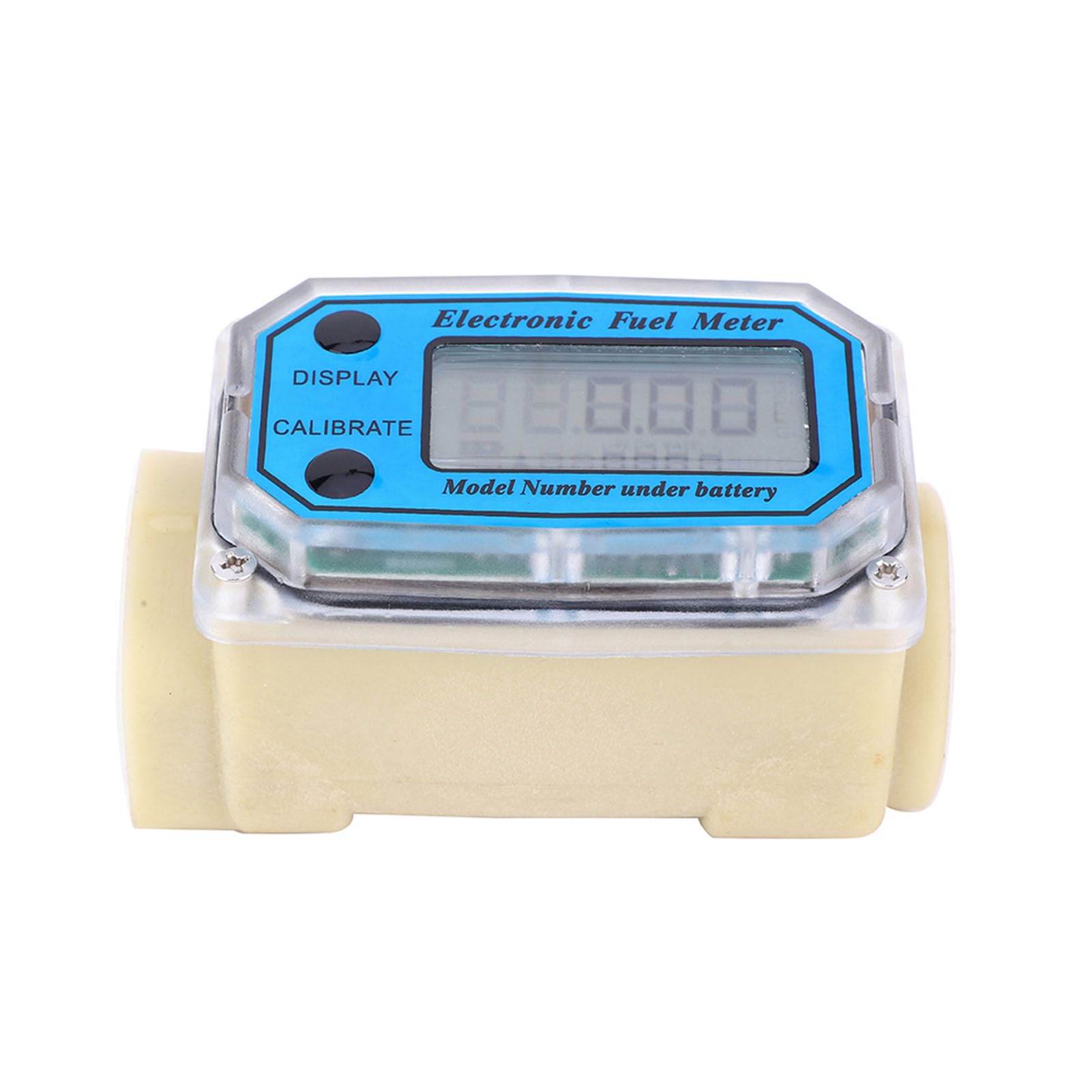 Mini Contalitri Digitale - Compatto e Leggero - Facile Installare - Precisione ± 1% - per, 1 NPT