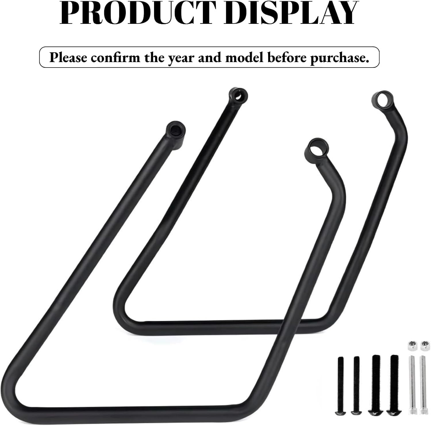 2004-2016 Saddlebag Support Brackets Rack for Harley Sportster XL 883 Custom Roadster Low XL883 XL1200