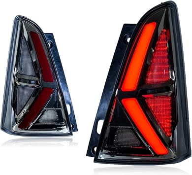 Car Taillights Compatible For Toyota Innova Taillight 2012-2015 LED Projetor Tail Lamp Light Automotive Accessories