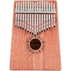 Mini Doigt Kalimba Pouce Piano 17 Touches Portable Pouce Doigt Piano Acajou Instrument De Musique for Enfants Débutants… - Les Beatles, Paul McCartney, John Lennon, RIngo Starr, George Harrison