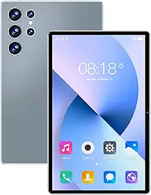 Tablet S23 11' Android 13, 16GB RAM 512GB ROM, Câmera 16MP, Tela 2.5K, Snapdragon 870, 5G, GPS, Bateria 8000mAh – Sem Marca (Cinza)