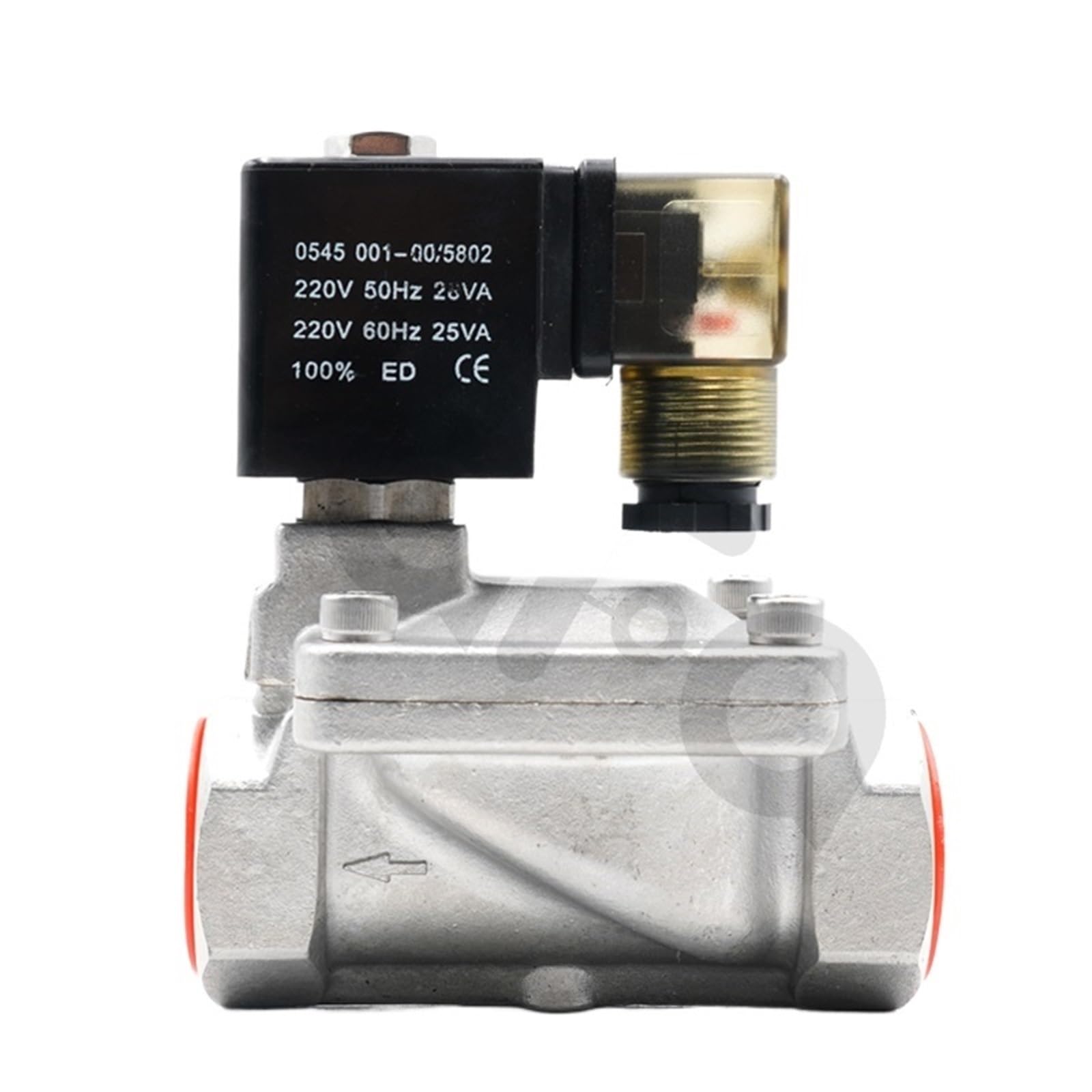 Électrovanne en acier inoxydable série SLP pour haute température et pression 2" AC110V