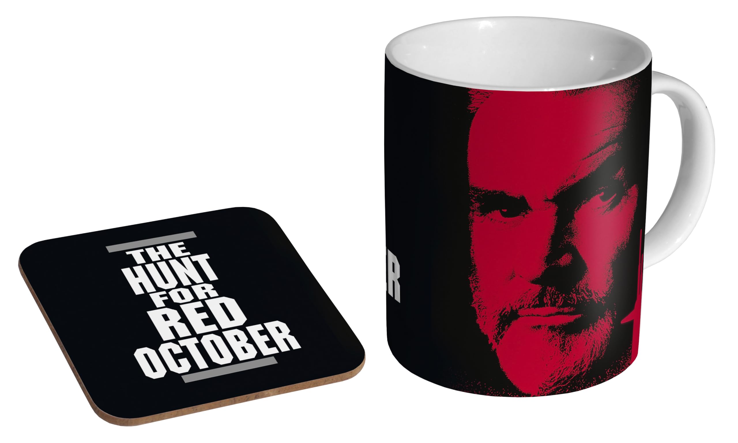 glades The Hunt for Red October - Ceramic Coffee Mug + Coaster Gift Set