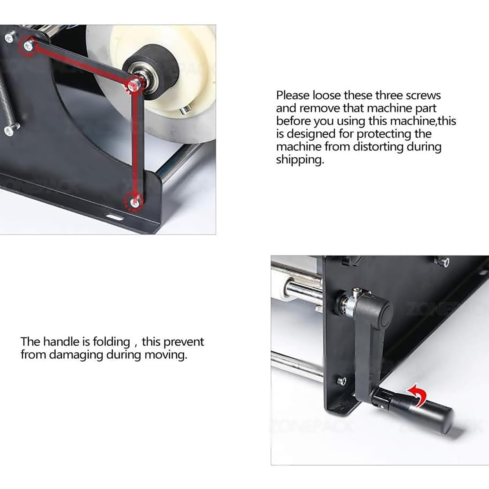 Etichettatrice semiautomatica per bottiglie, applicatore manuale di etichette con barra di pressatura, larghezza 10-110 mm e lunghezza 10-300 mm regolabile, 15-30 bottiglie/minuto, per lattine