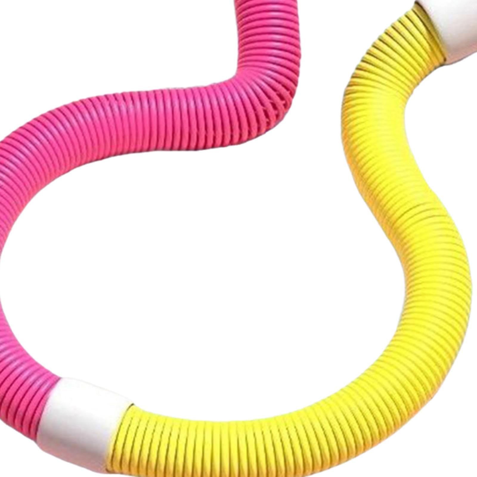 Cerchio Fitness Flessibile in PVC con Rotazione Piacevole per Un Allenamento Completo di Tutto Il Corpo, Adatto a Uomini, Donne E Bambini.