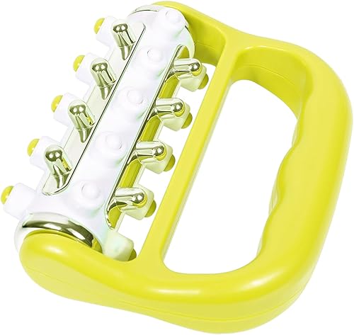 Rodillo de masaje muscular de mano, removedor de liberación y celulitis, herramienta de masajeador manual muscular para pies, manos, cuerpo, cuello,