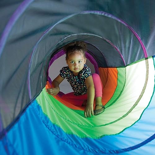 Miniatura 7 de Túnel para gatear de Peek a Boo I see you Multicolor y con malla Longitud 72 pulgadas