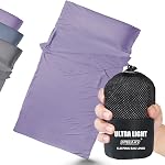 Frelaxy Ultralight Sleeping Bag Liner - Lighter & Compact, 3 Sizes Travel Sheets & Adult Sleep Sack, Comfy Breathable & Cooling & Silky Soft, Quick-Drying, for Backpacking, Hotel, Camping, Hostels