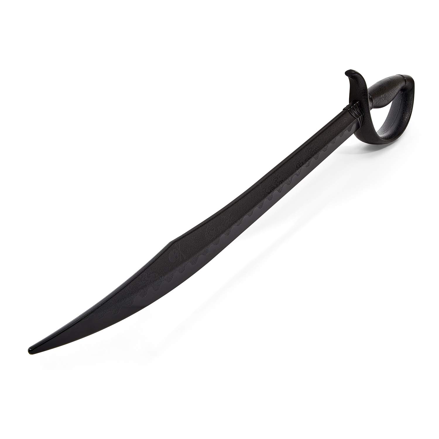 Pirata Cutless Sabre Espada Entrenamiento Polipropileno Negro