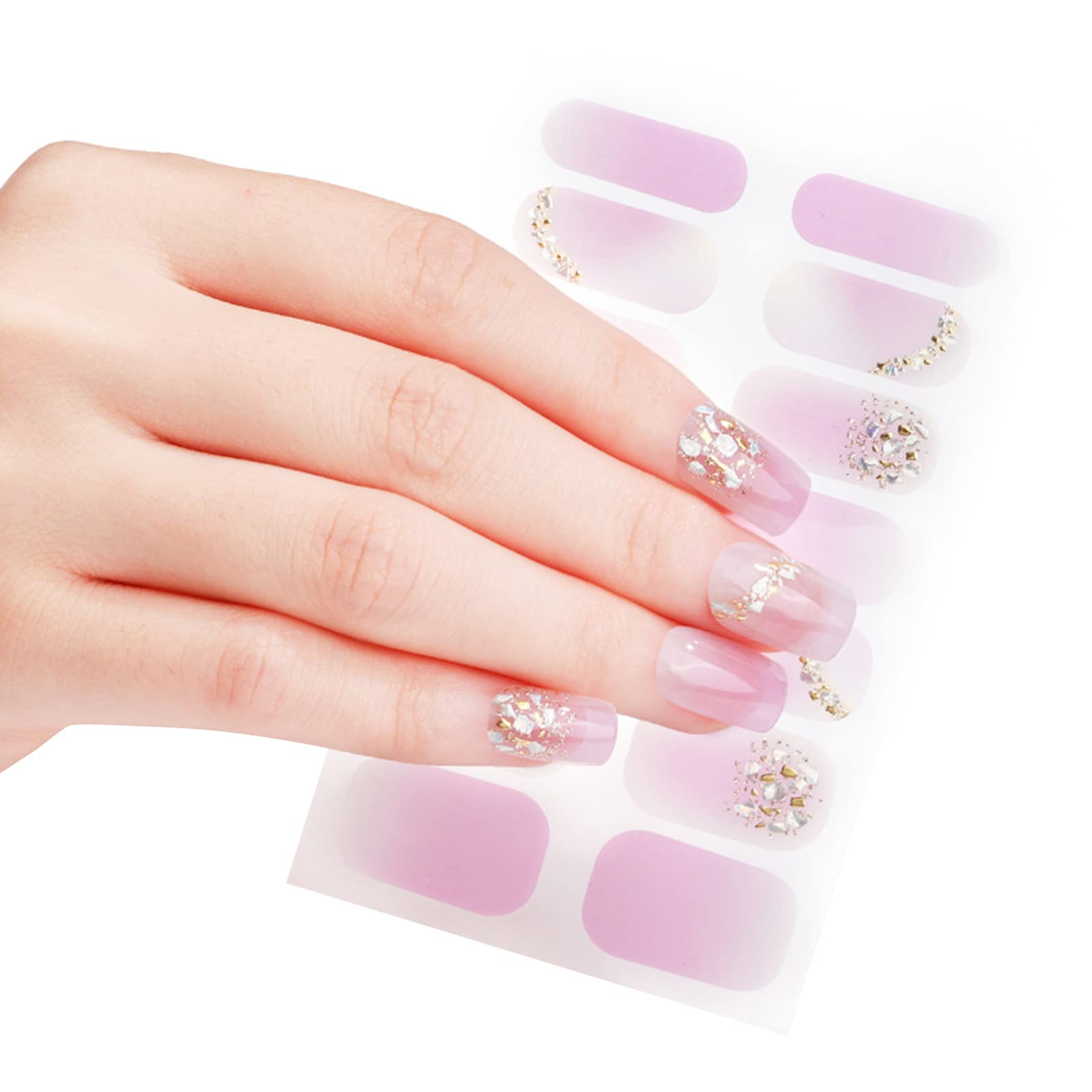 Nail Stickers Bronzing Nail Art Stickers Self-Adhesive Decals Art Supplies Decorations Butterfly Decals Self-adhesive Bronzing