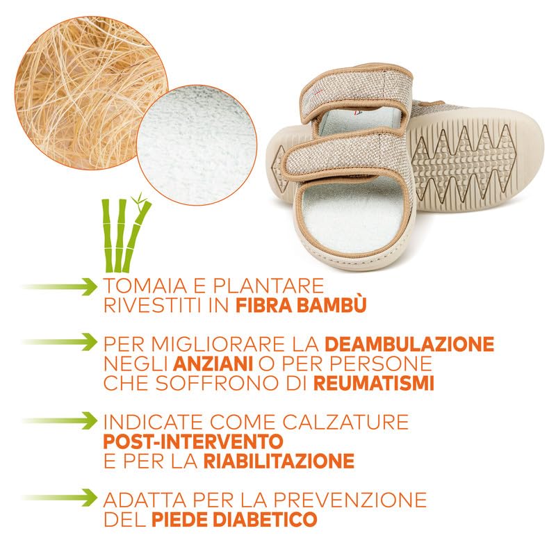 EXTRO STYLE - Sandali Ortopedici Donna e Uomo, Tecnica 10, Per Alluce Valgo, Dita a Martello, Metatarsalgie, Piedi Gonfi e Bendati, Sandali Antiscivolo Con Plantari Estraibili