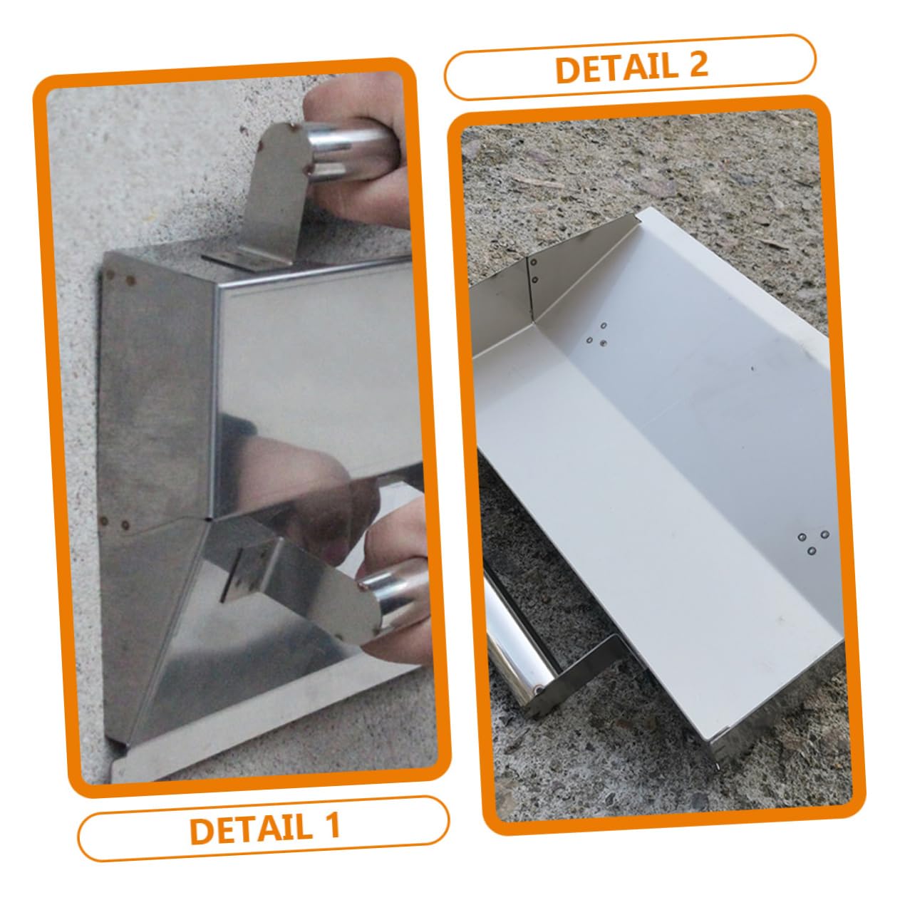 Holibanna Frattazzo Inossidabile per Intonaco e Finitura Muro Strumento Versatile per Lavori Muratura Interni Ed Esterni Design Ergonomico e Facile per Progetti da Te Alta