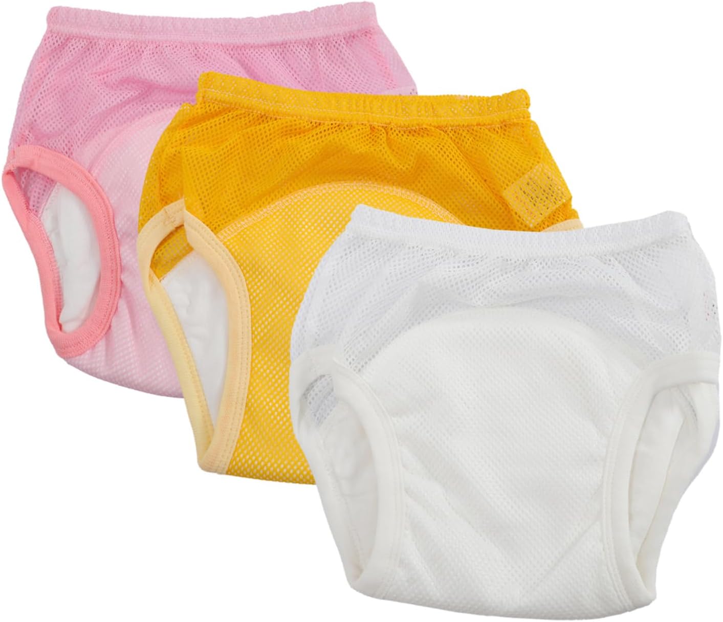 KOMBIUDA Potty Training Pants for Soft and Breathable Washable Underwear Elastic Waistband Comfortable Fit