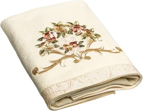Miniatura 1 de Avanti Linens Rosefan - Toalla de baño color marfil