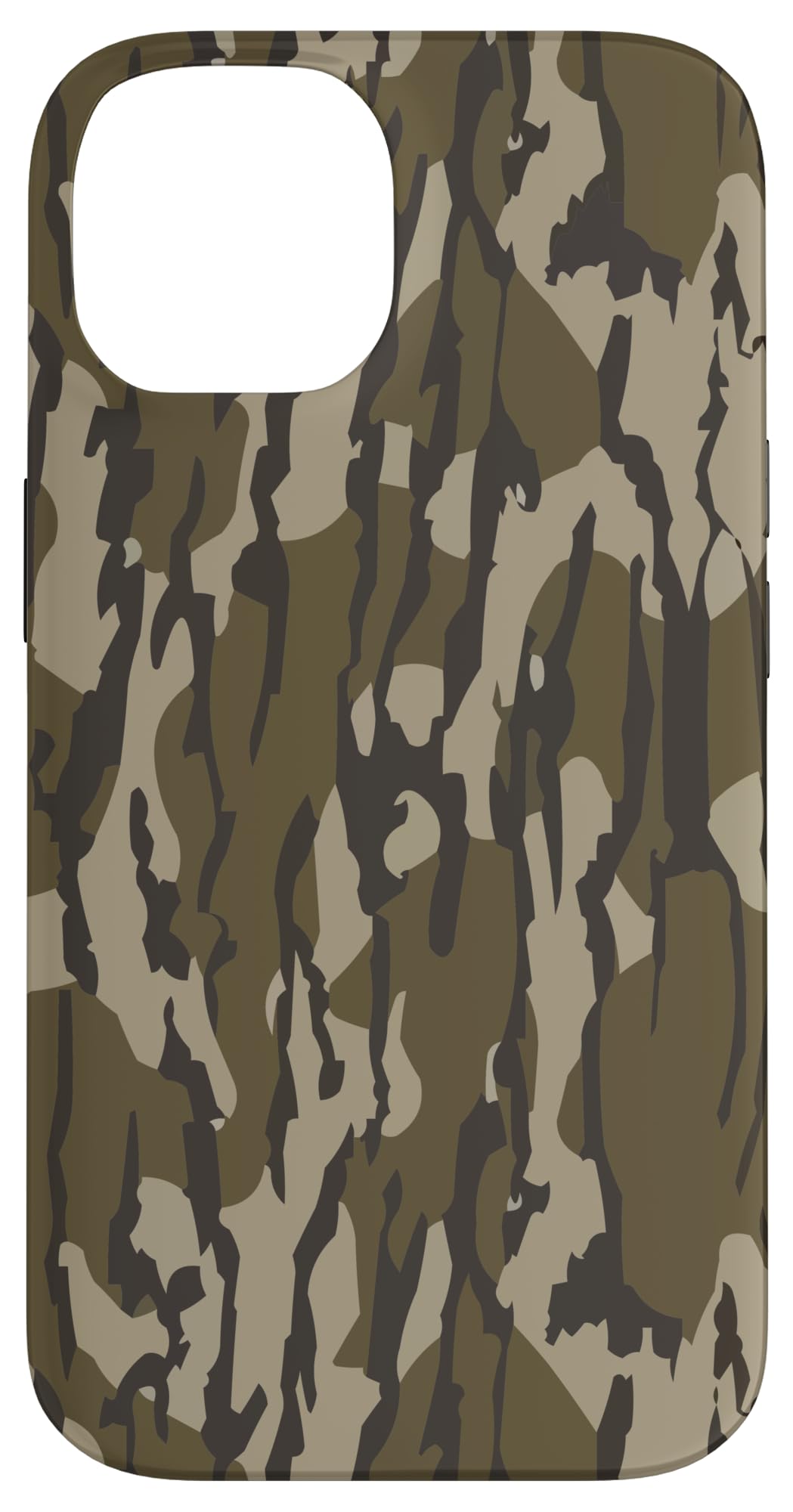 iPhone 14 Bottomland Camo Case For Men Women Case