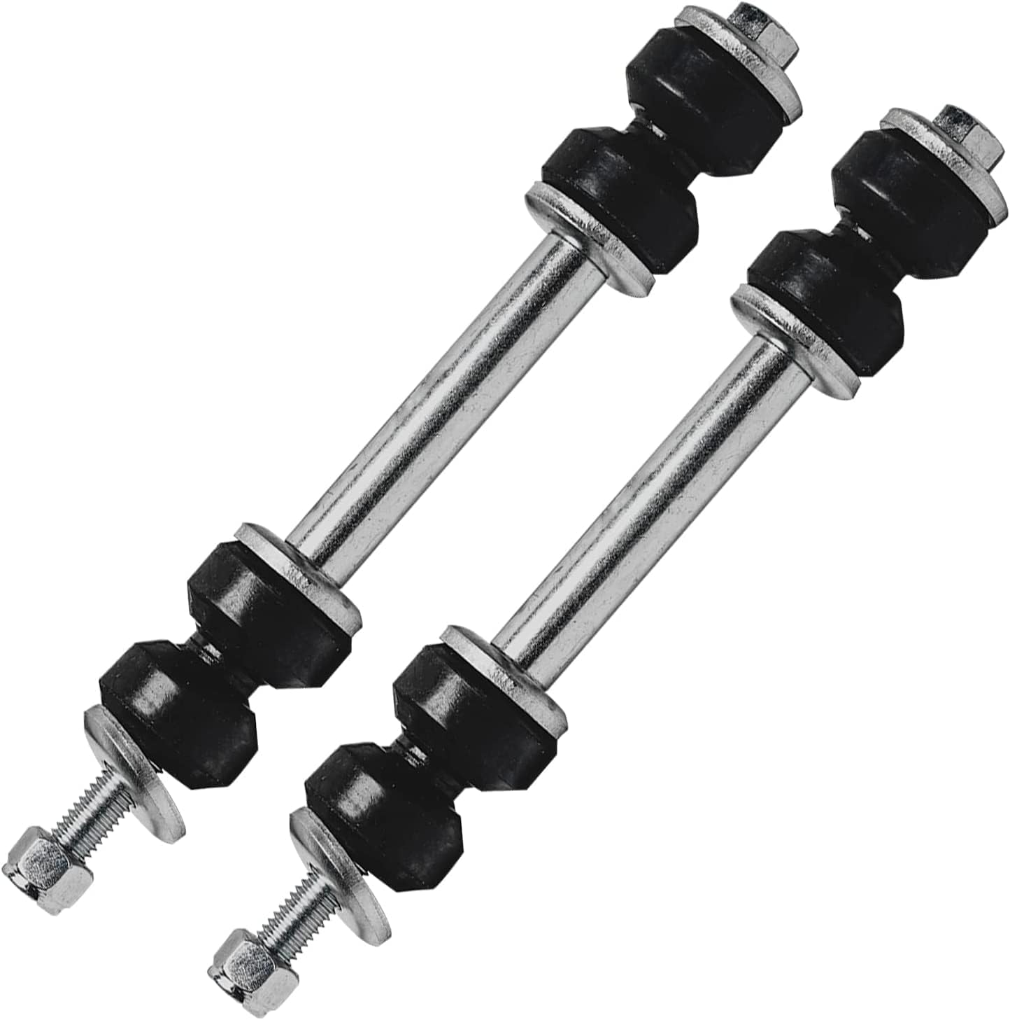 Detroit Axle - 12pc Front End Kit for GMC Chevy Silverado Sierra Suburban Yukon XL 1500 Tahoe Escalade ESV EXT, 2 Upper Control Arms 2 Sway Bars 4 Tie Rods 2 Lower Ball Joints 2 Boots