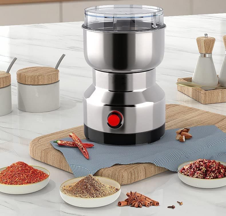 Hetarmi Multifunction Smash Machine Household Electric Cereals Grain Grinder,Coffee Bean,Seasonings Spices Milling,Ultra Fine Dry Food Powder Machine.