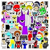 ステッカー スプランキー シール 50枚セット Stickers 歌うモンスター ホラゲ かわいい ホラーゲーム周辺 防水デカール 可愛い おしゃれ 漫画 DIYステッカー 手帳シール 貼り紙 アニメ 萌えグッズ 子供 大人 誕生日 プレゼント 荷物 スーツケース ギター 水筒 スマホケース ヘルメットなど用