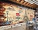 Produktbild Bdhnmx-Wandbild Wallpaper 3D Wohnkultur Hintergrund Restaurant Cafe Hintergrund Wohnzimmer Willkommen Lobby für Wände Vlies Gedruckt Wallpaper Murals 3D-450cmx300cm