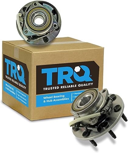 Vista 1046 de TRQ Juego de 2 rodamientos y bujes de rueda trasera izquierda y derecha compatible con Ford Expedition 2007-2010 Lincoln Navigator 2007-2010