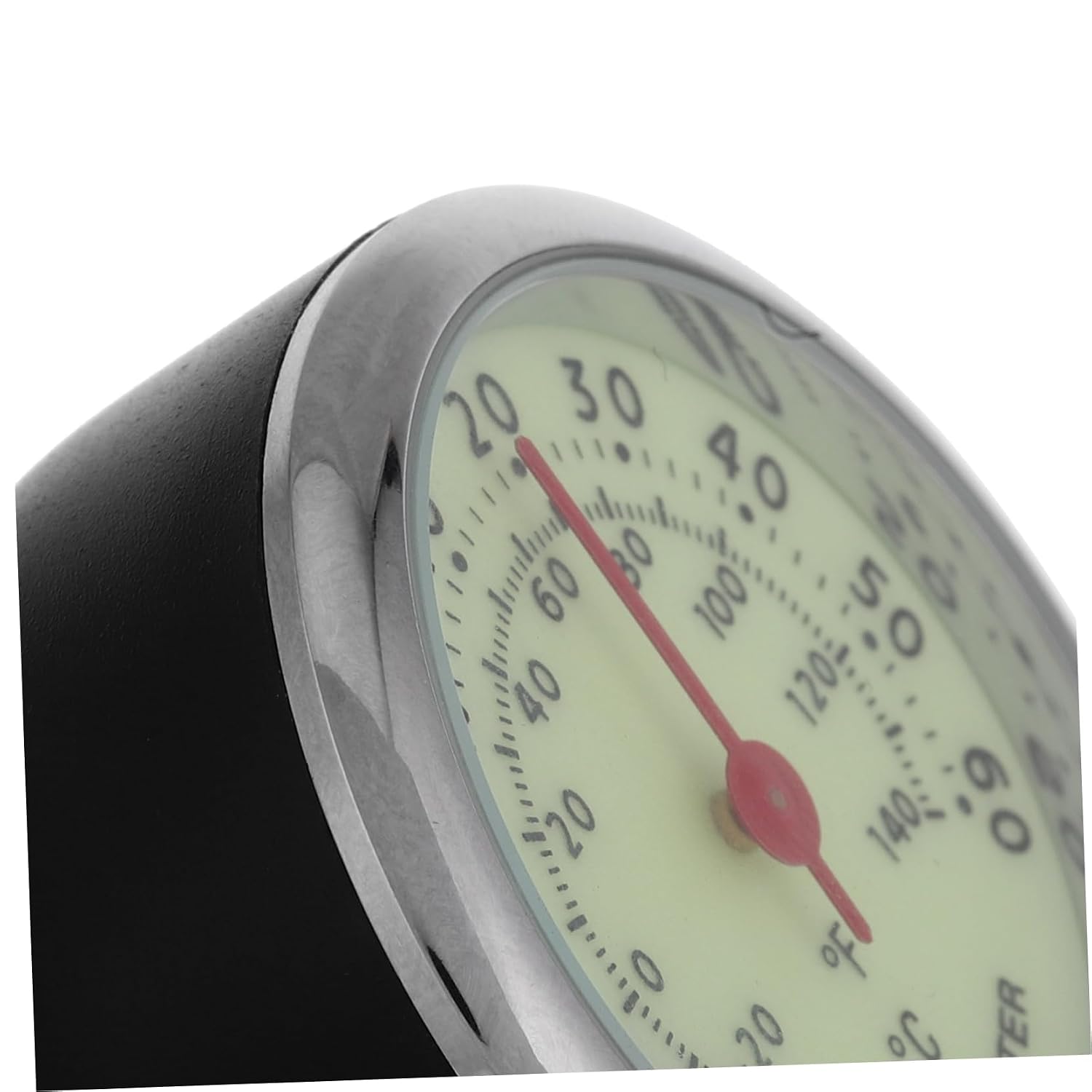 Car Thermometer with Luminous Display for Cars Multi Functional Temperature Gauge Self Adhesive Continuous Monitoring Quick Installation Compact Automotive Temperature Sensor