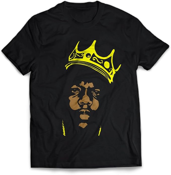 Publiassia Stamperia Notorious Big T- Shirt Biggie Small Maglia Hip Hop  Juicy Rap Maglietta IT Was all A Dream Lyric Testo Musica Cotone When I Was  Dead (S) : Amazon.it: Abbigliamento