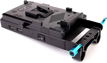 Amazon.com : KOCACKOO V-Mount Lock Battery Plate Power Supply