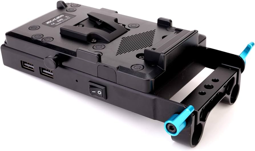 Amazon.com : KOCACKOO V-Mount Lock Battery Plate Power Supply
