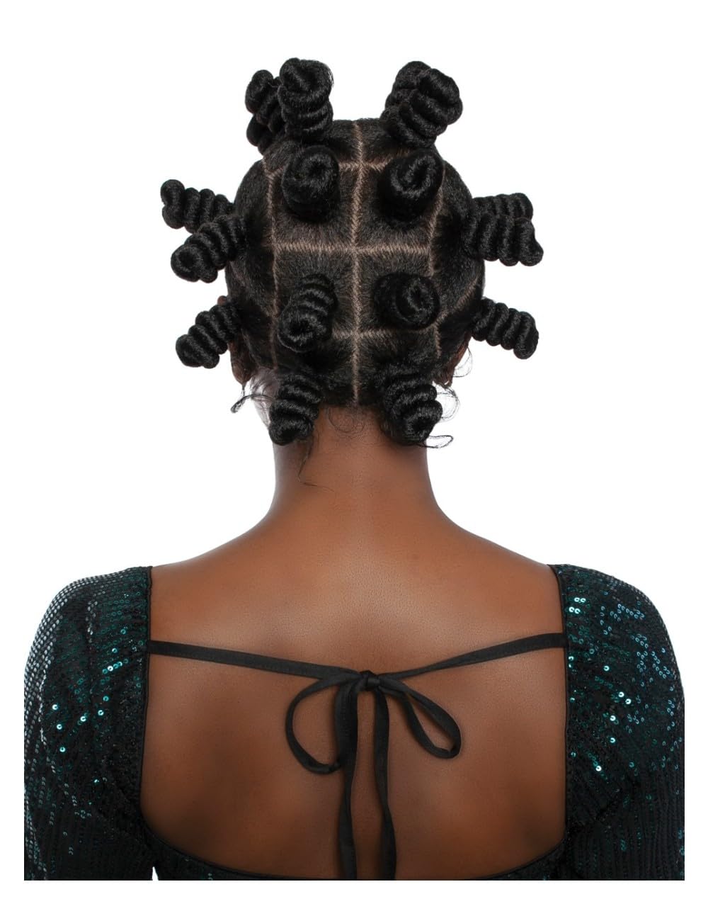 Mane Concept Red Carpet Synthetic HD Braided Full Lace Wig - RCFB201 ZULU BANTU KNOTS (1)