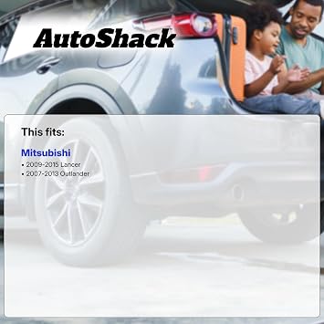 AutoShack Rear Brake Calipers with Bracket, Driver & Passenger Side, 2pcs
