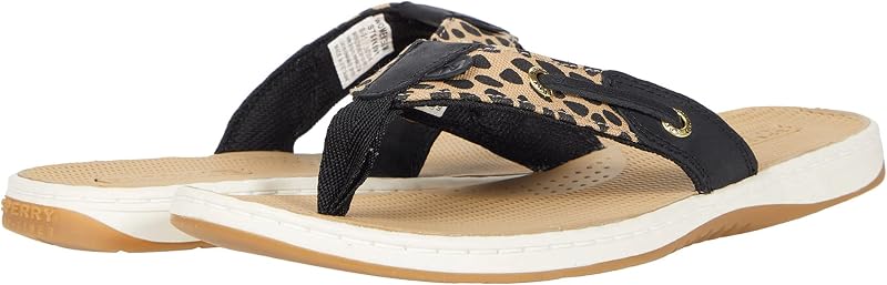 Sperry Women's Seafish Leather Flip Flop Sandal