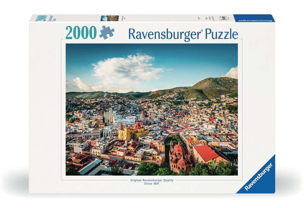 Amazon.com: Ravensburger Colourful Mexico 2000 Piece Jigsaw Puzzle