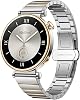 NovStrap Huawei Watch GT6 41mm GT4 41mm GT5 41mm GT5 Pro 42mm Compatible Cord 18mm One Click Steel Metal SILVER-GOLD