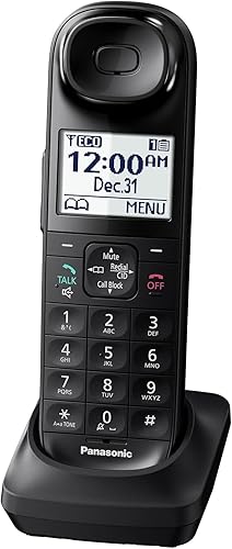 Miniatura 3 de Celular fijo, de la marca Panasonic, Negro