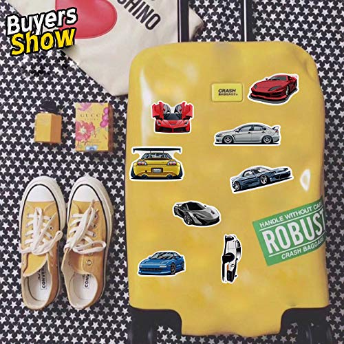100PCS JDM Race Car Stickers,Water Bottles Laptop Phone Stickers