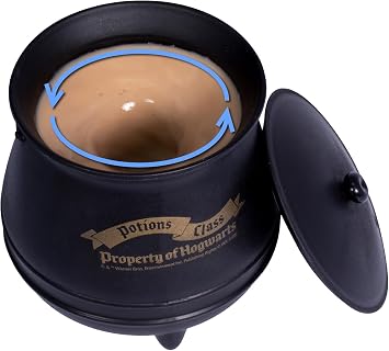 Harry Potter Gifts, Self Stirring Cauldron Mug for Fans, Adults & Kids
