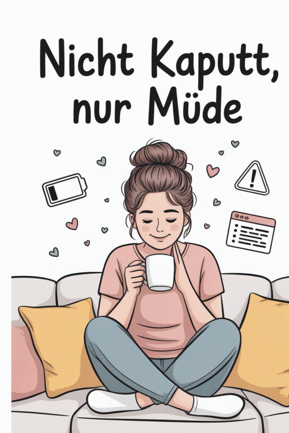 Nicht kaputt, nur müde: Geschenk für Mütter: Ehrlich-humorvolle Feldstudien, Bugreports & Mini-Mantras aus dem Familienalltag – gegen Perfektionsdruck, für mehr Lachen & Verständnis