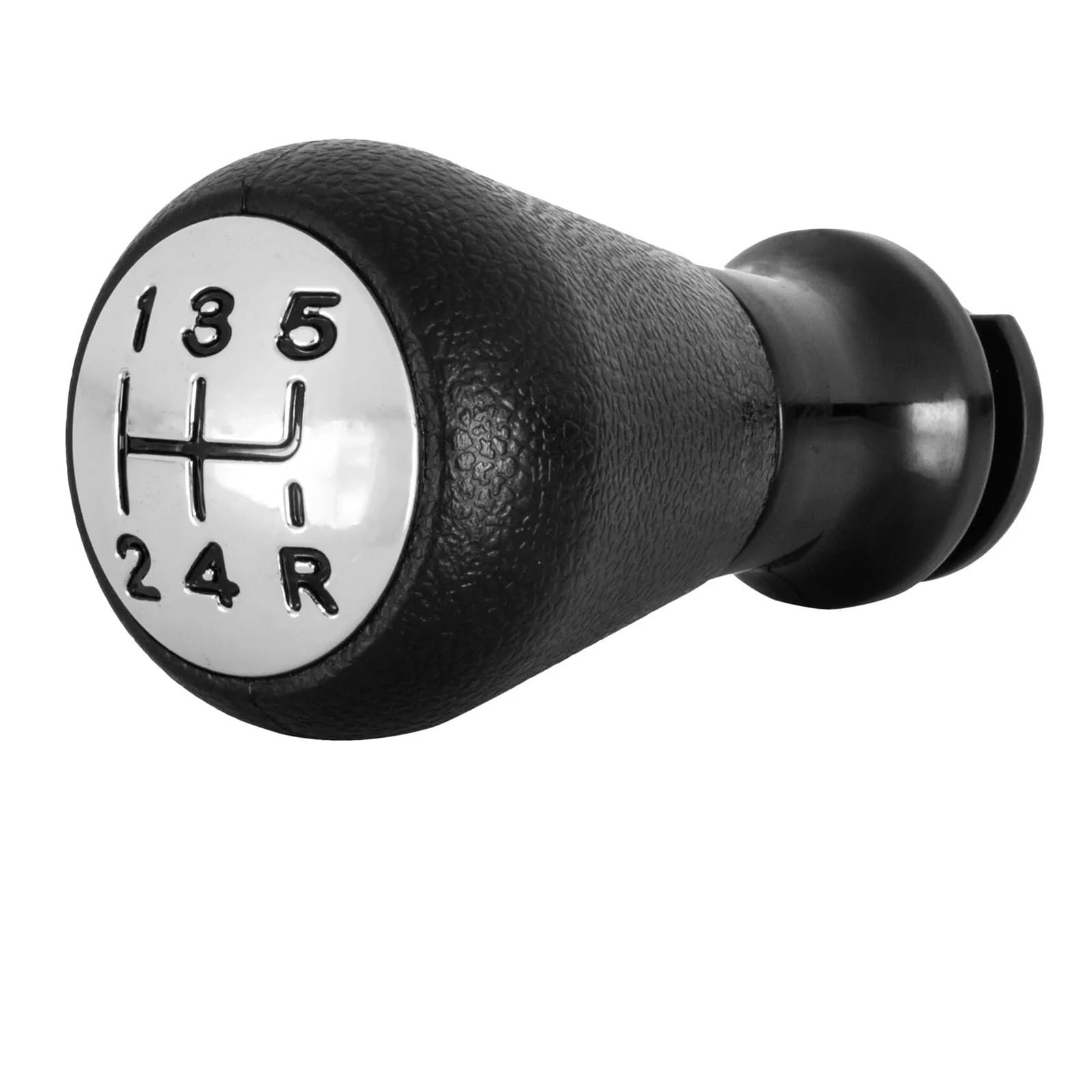 Jeocoai Silver Car Gear Knob Car Manual Transmission Auto Gear Shift Knob For Peugeot 106 206 306 406 107 207 307 407 301 308 2008 3008 For Citroen(Silver)