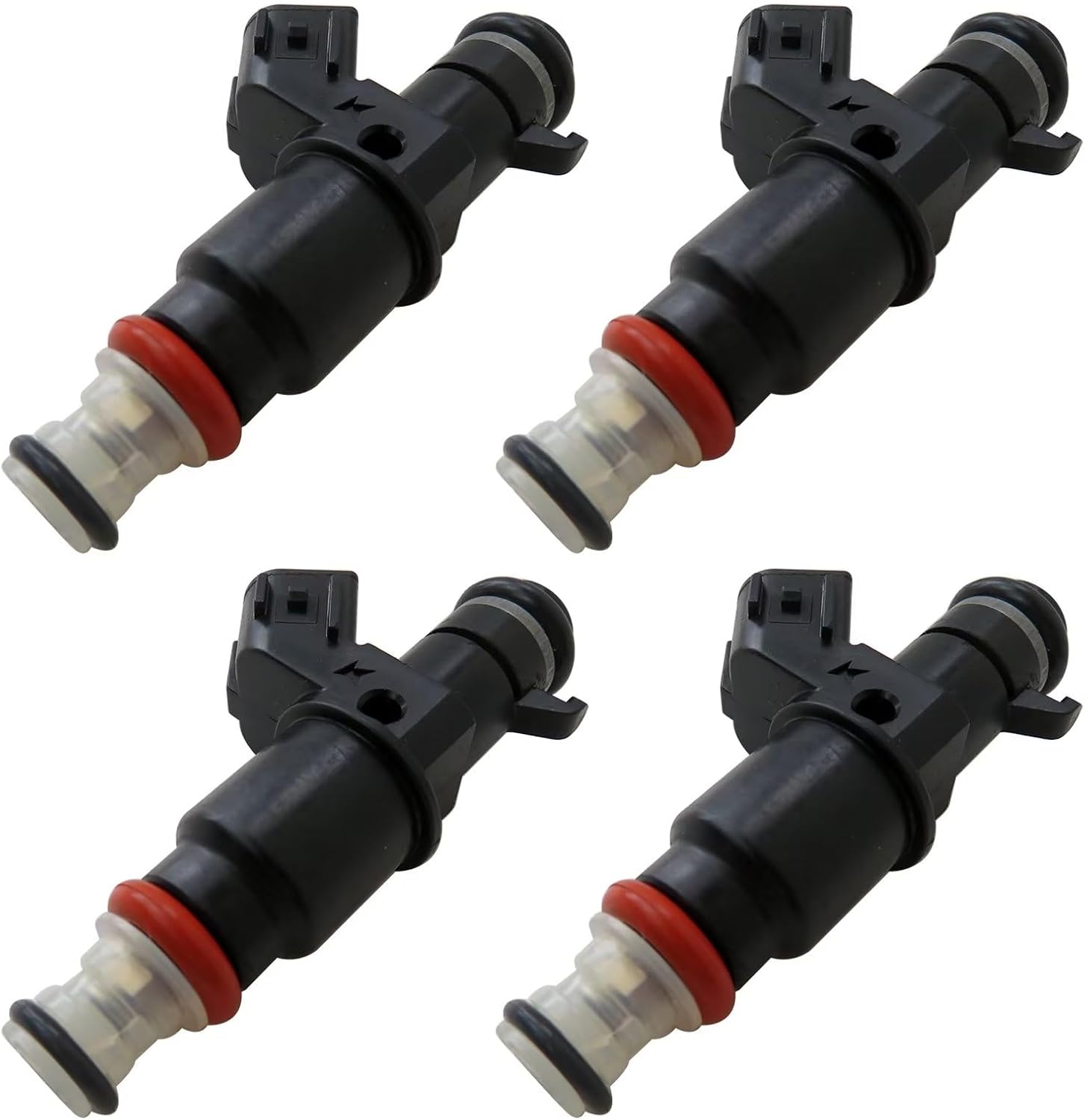 4Pcs Fuel Injectors 16450-RBB-003 for 2007 Honda Civic Si Sedan 4-Door 2.0L 1998CC 122Cu. In. l4 GAS DOHC Naturally Aspirated