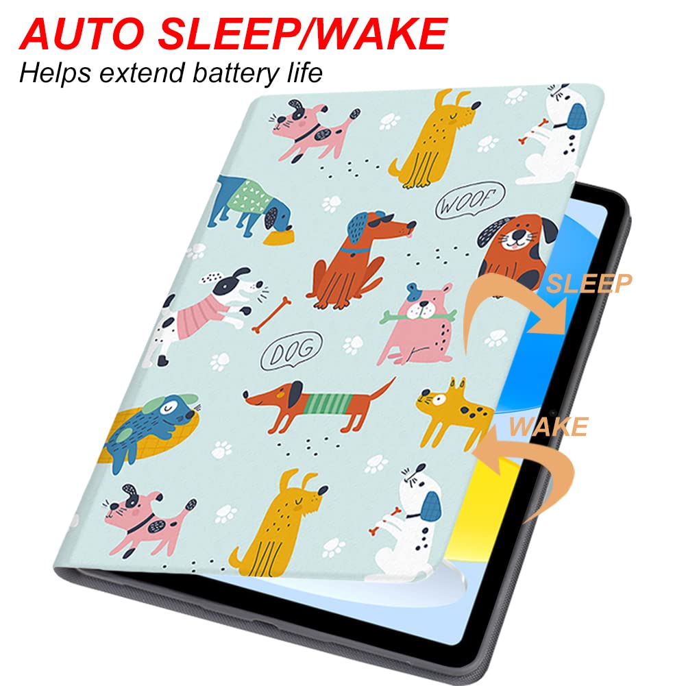 LI-LOVE Schutzhülle Für IPad 11 Zoll 2025 & 10. Generation – Kolibri-Blume, TPU, Automatische Wake/Sleep