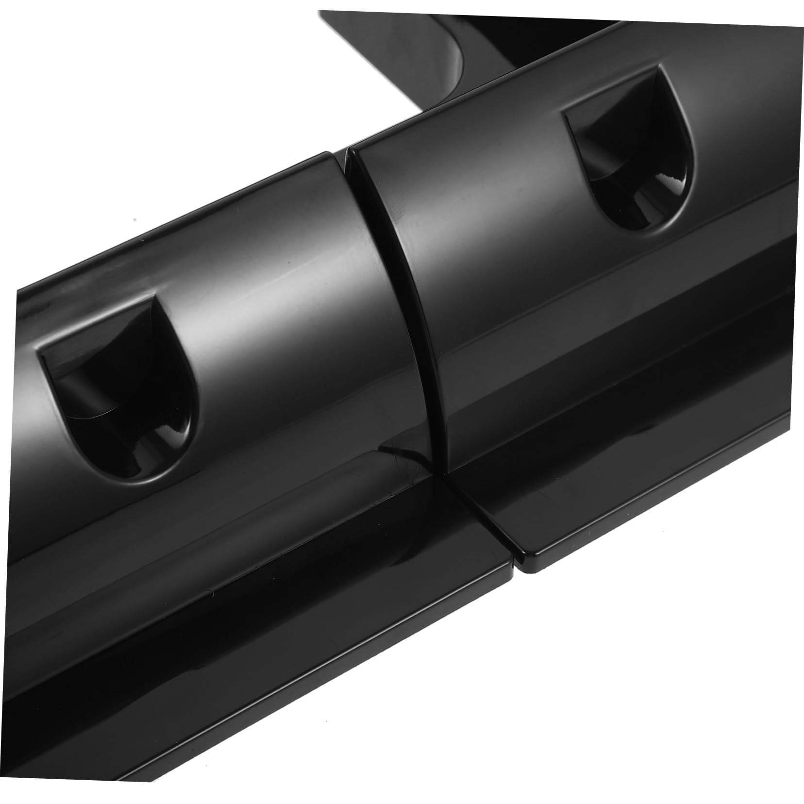 Soporte sin Taladro para Panel Solar de Montaje 4 Piezas Negro Abs