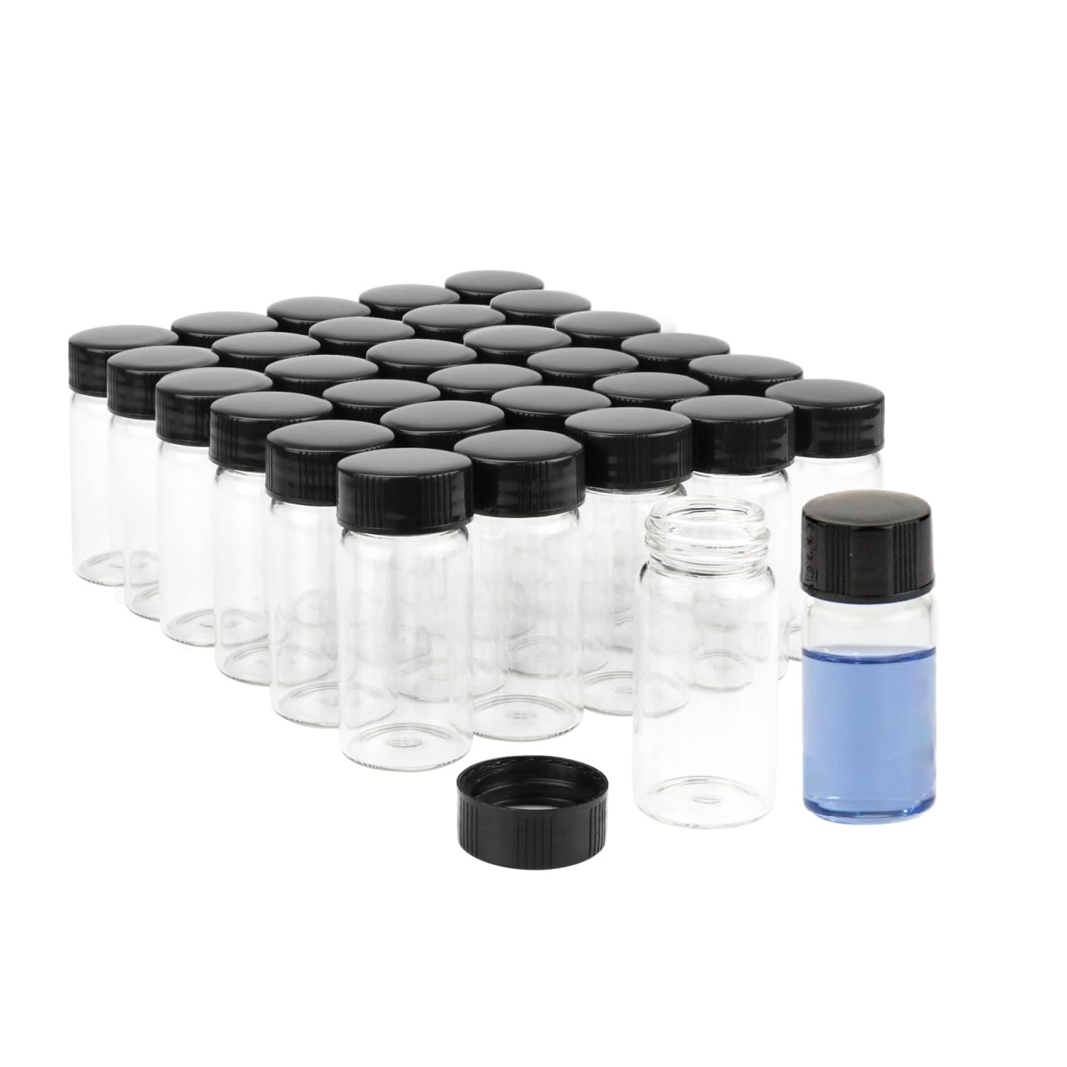 Flacons d'échantillon en verre 10 ml pour éviter les fuites de vos préparations cosmétiques